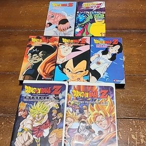 7 Dragon Ball Z VHS Movies